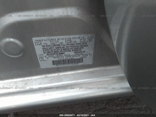 Photo 8 VIN: 3N1CE2CP7EL365081 - NISSAN VERSA NOTE 