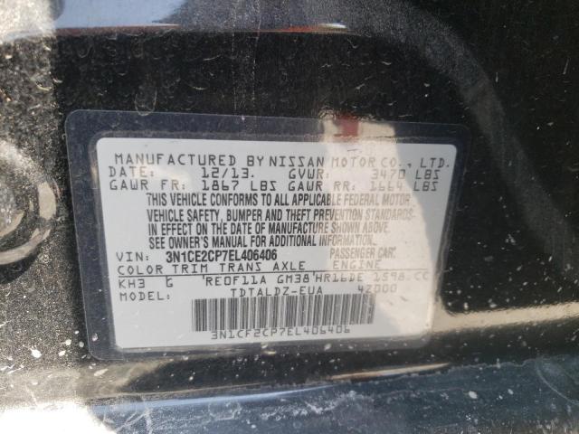 Photo 11 VIN: 3N1CE2CP7EL406406 - NISSAN VERSA NOTE 