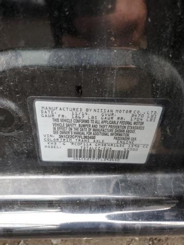 Photo 11 VIN: 3N1CE2CP7FL393450 - NISSAN VERSA NOTE 