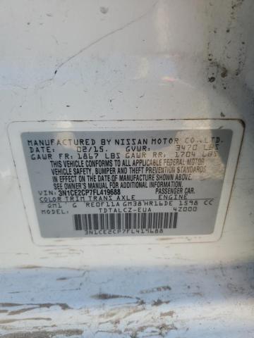 Photo 11 VIN: 3N1CE2CP7FL419688 - NISSAN VERSA NOTE 