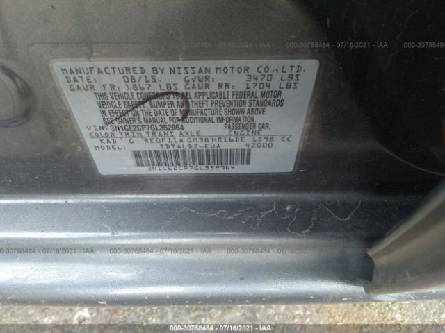 Photo 8 VIN: 3N1CE2CP7GL352964 - NISSAN VERSA NOTE 