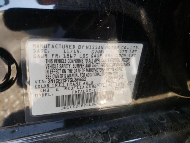 Photo 11 VIN: 3N1CE2CP7GL369652 - NISSAN VERSA NOTE 