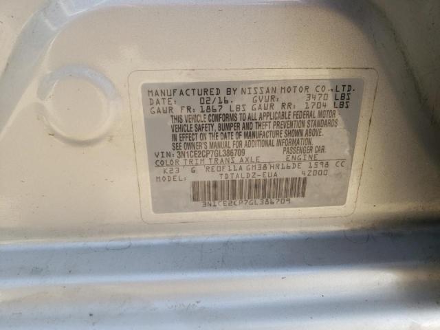 Photo 9 VIN: 3N1CE2CP7GL386709 - NISSAN VERSA NOTE 