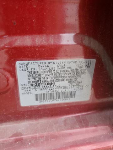 Photo 12 VIN: 3N1CE2CP7GL406845 - NISSAN VERSA 