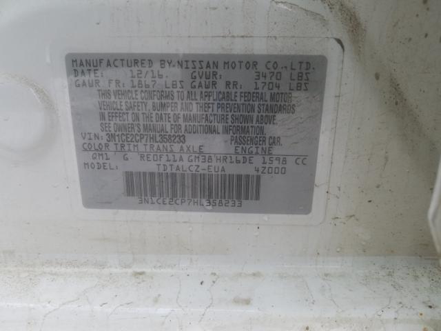 Photo 9 VIN: 3N1CE2CP7HL358233 - NISSAN VERSA NOTE 