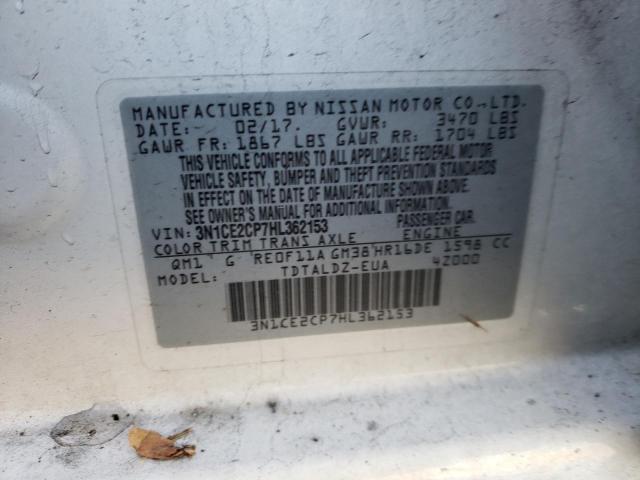 Photo 9 VIN: 3N1CE2CP7HL362153 - NISSAN VERSA NOTE 