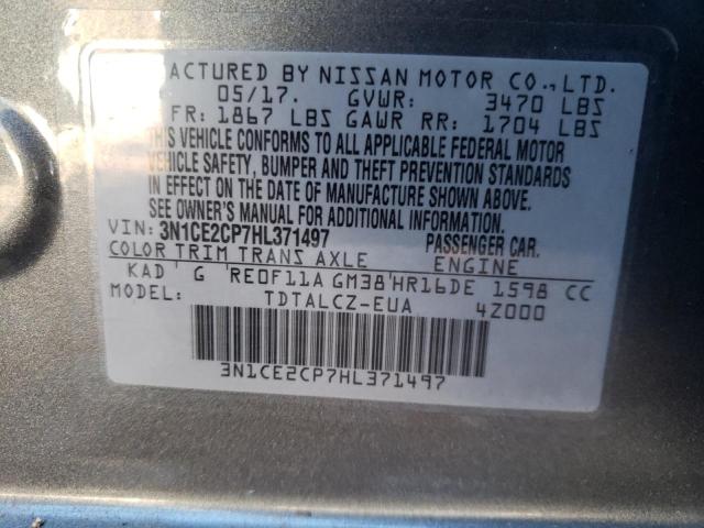 Photo 9 VIN: 3N1CE2CP7HL371497 - NISSAN VERSA NOTE 