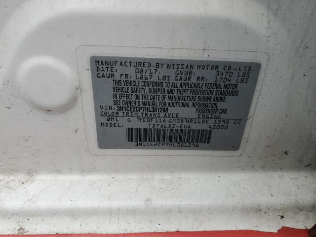 Photo 12 VIN: 3N1CE2CP7HL381298 - NISSAN VERSA NOTE 