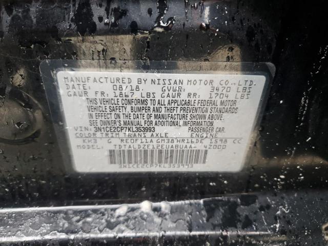 Photo 12 VIN: 3N1CE2CP7KL353993 - NISSAN VERSA NOTE 