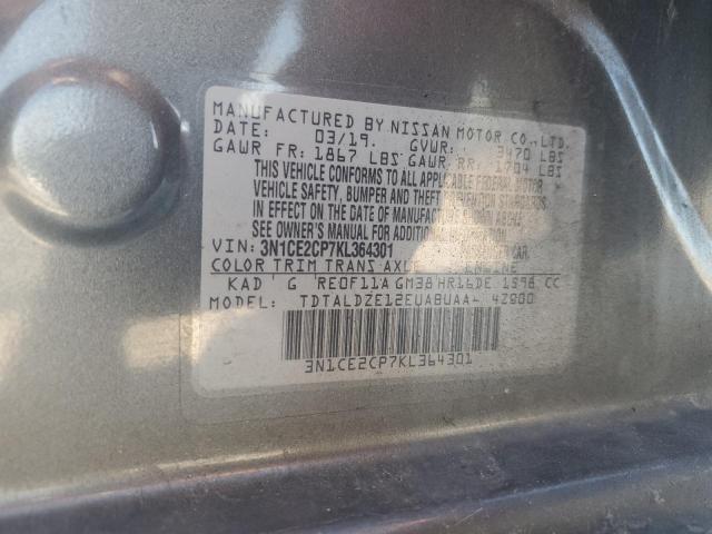 Photo 13 VIN: 3N1CE2CP7KL364301 - NISSAN VERSA 