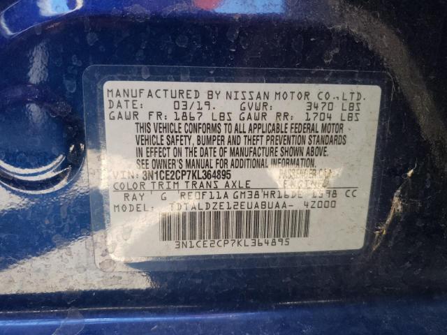 Photo 9 VIN: 3N1CE2CP7KL364895 - NISSAN VERSA NOTE 