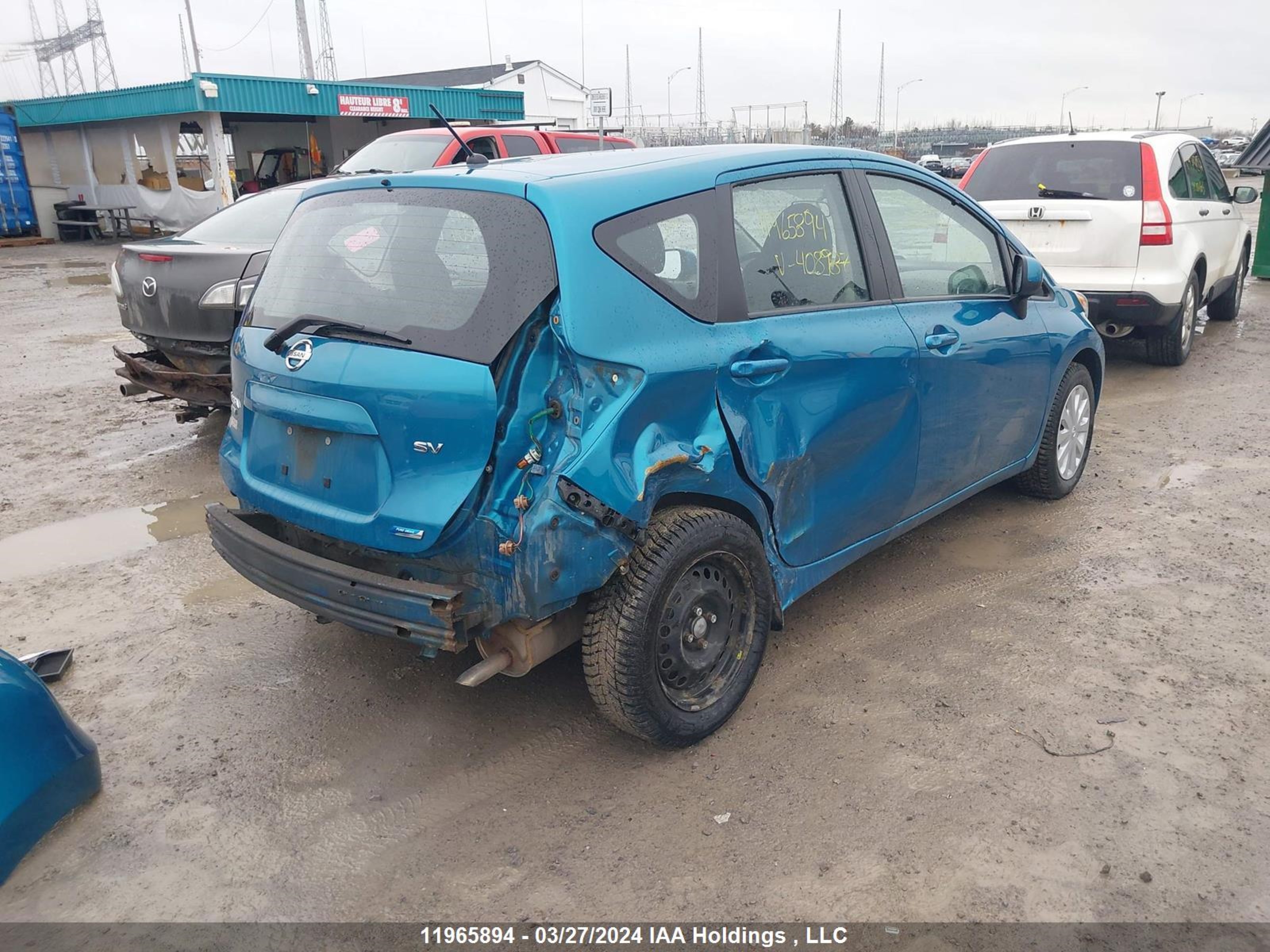 Photo 3 VIN: 3N1CE2CP8EL408987 - NISSAN VERSA 