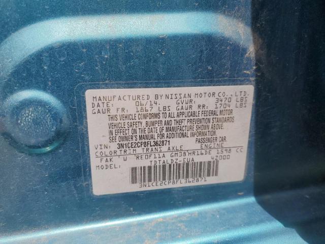 Photo 11 VIN: 3N1CE2CP8FL362871 - NISSAN VERSA 