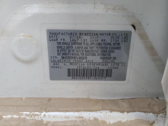 Photo 11 VIN: 3N1CE2CP8FL365379 - NISSAN VERSA NOTE 