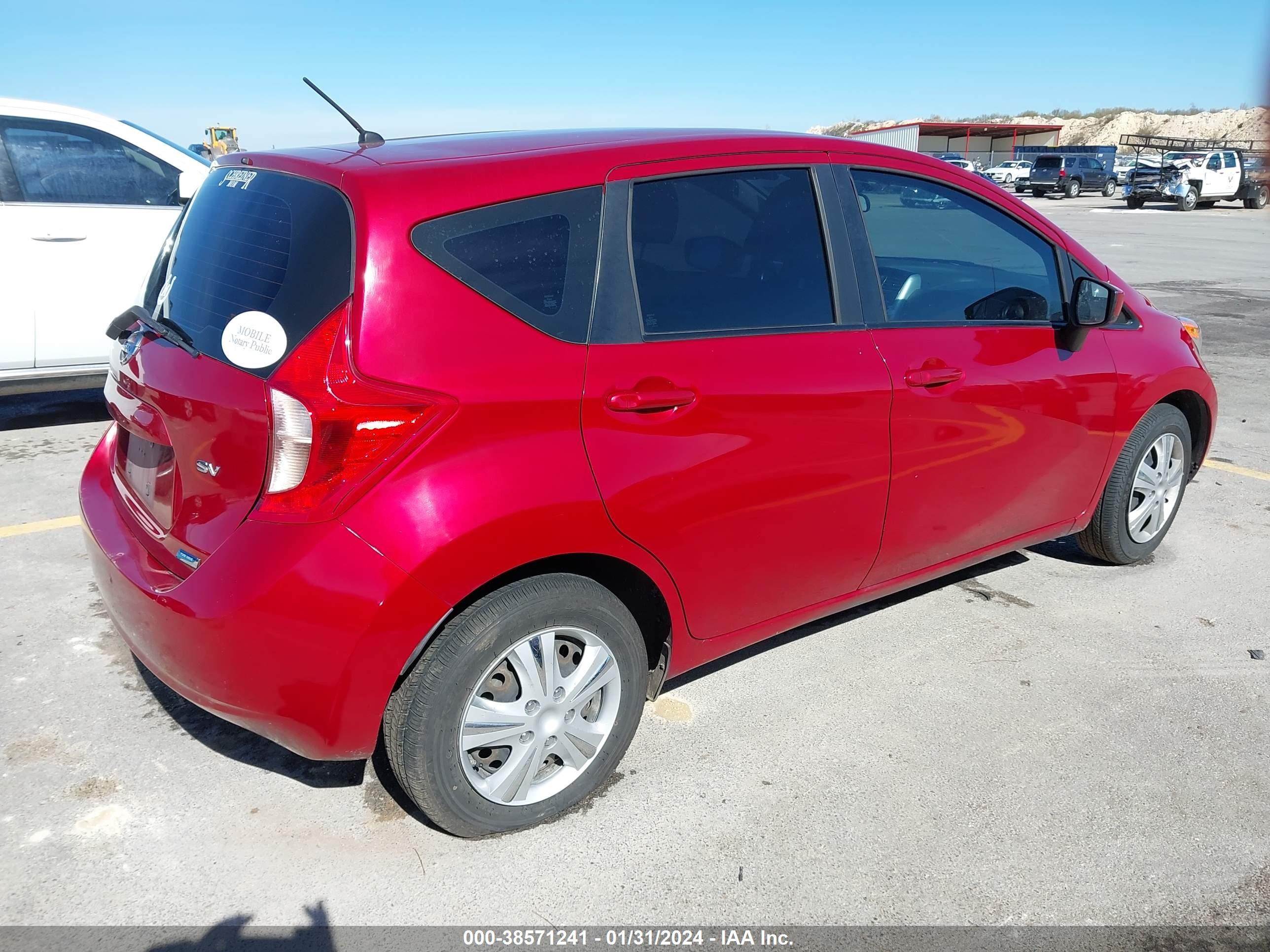 Photo 3 VIN: 3N1CE2CP8FL376107 - NISSAN VERSA 