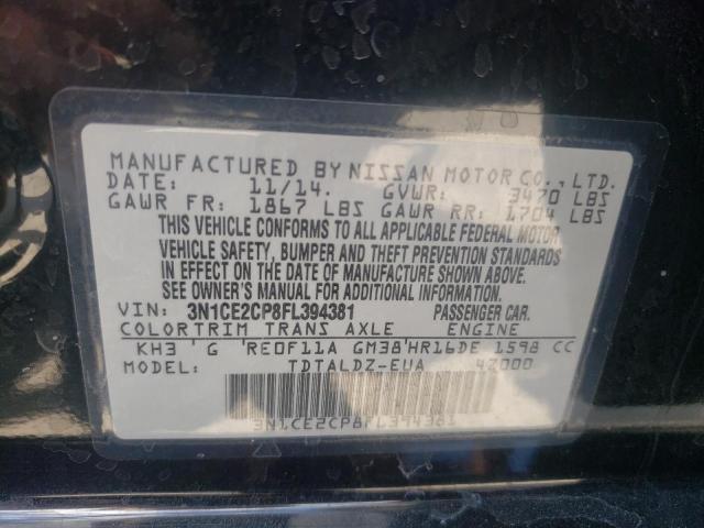 Photo 9 VIN: 3N1CE2CP8FL394381 - NISSAN VERSA NOTE 