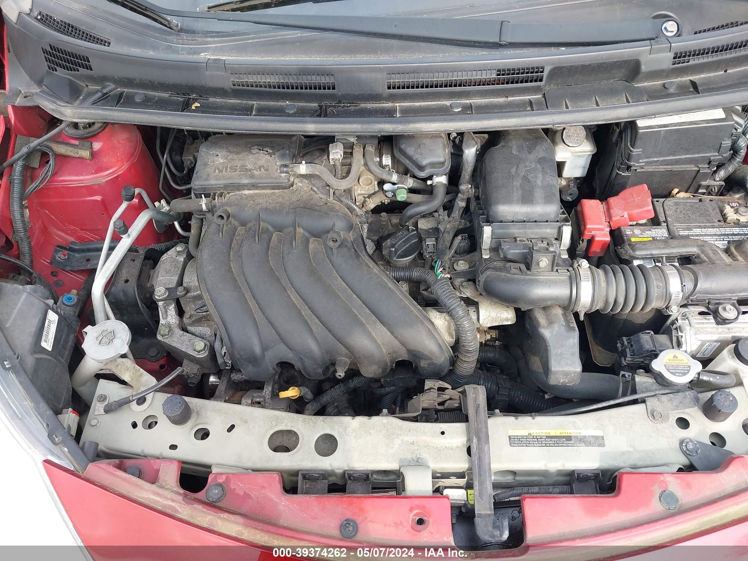 Photo 9 VIN: 3N1CE2CP8FL404360 - NISSAN VERSA 