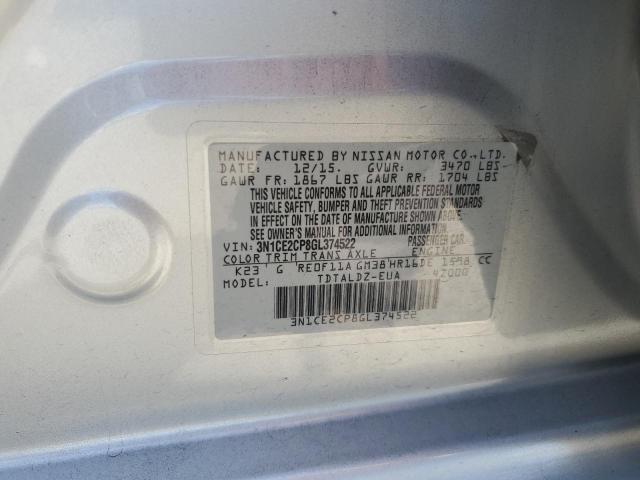 Photo 12 VIN: 3N1CE2CP8GL374522 - NISSAN VERSA 