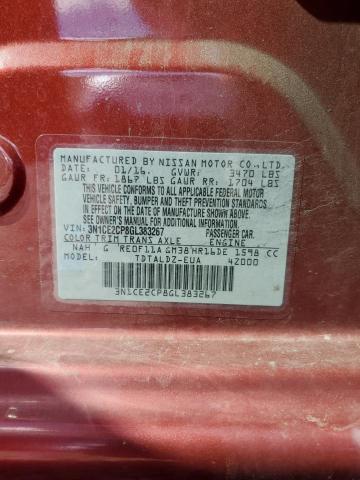 Photo 11 VIN: 3N1CE2CP8GL383267 - NISSAN VERSA 