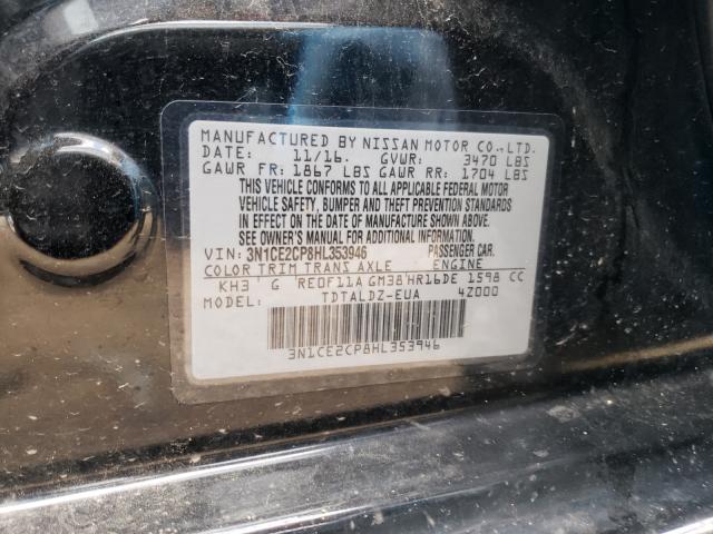 Photo 9 VIN: 3N1CE2CP8HL353946 - NISSAN VERSA 