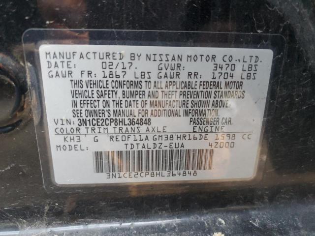 Photo 11 VIN: 3N1CE2CP8HL364848 - NISSAN VERSA NOTE 