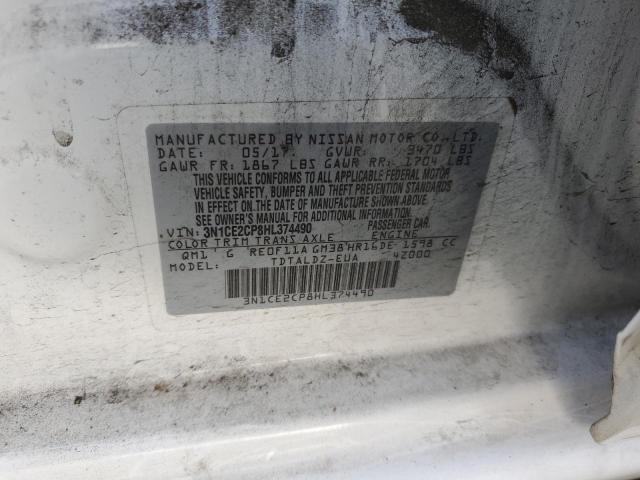 Photo 11 VIN: 3N1CE2CP8HL374490 - NISSAN VERSA NOTE 