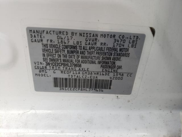 Photo 9 VIN: 3N1CE2CP8HL379656 - NISSAN VERSA NOTE 