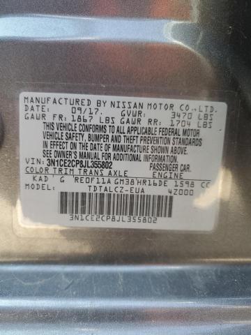 Photo 11 VIN: 3N1CE2CP8JL355802 - NISSAN VERSA NOTE 