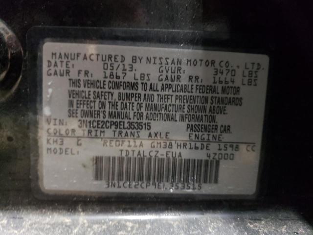 Photo 11 VIN: 3N1CE2CP9EL353515 - NISSAN VERSA 