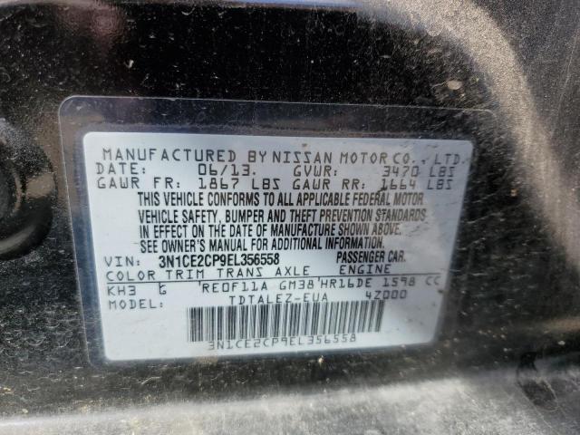 Photo 11 VIN: 3N1CE2CP9EL356558 - NISSAN VERSA NOTE 