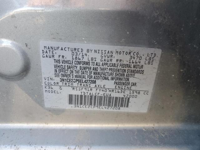 Photo 11 VIN: 3N1CE2CP9EL427208 - NISSAN VERSA NOTE 