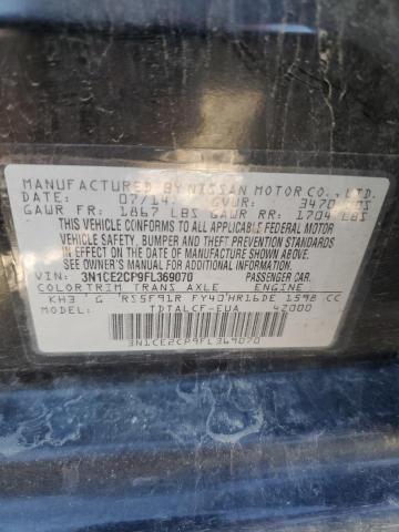 Photo 9 VIN: 3N1CE2CP9FL369070 - NISSAN VERSA NOTE 