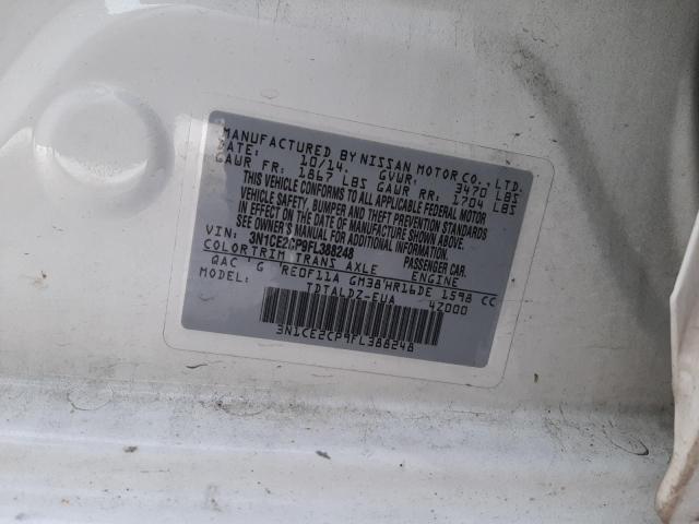 Photo 11 VIN: 3N1CE2CP9FL388248 - NISSAN VERSA NOTE 