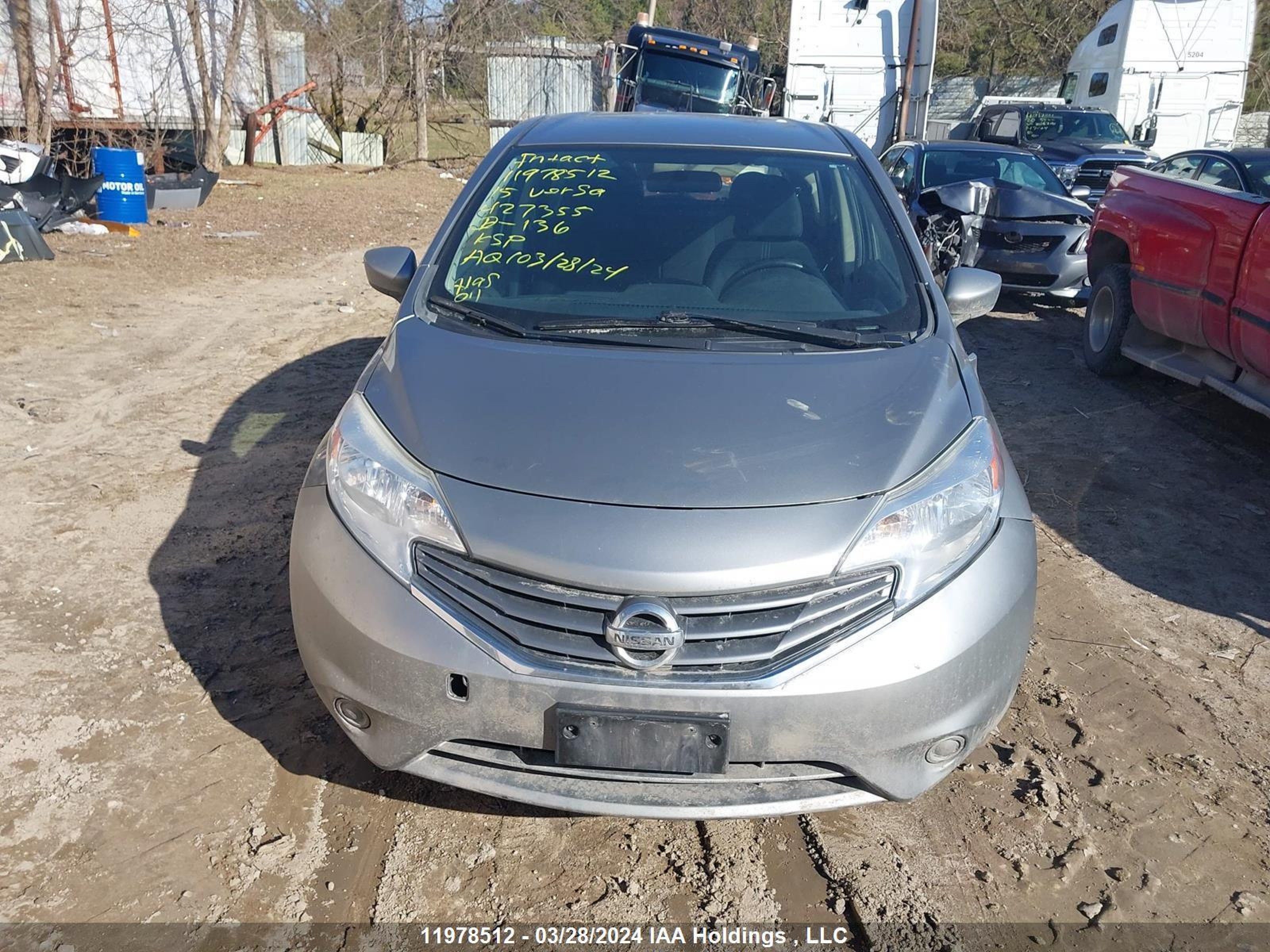 Photo 11 VIN: 3N1CE2CP9FL427355 - NISSAN VERSA 