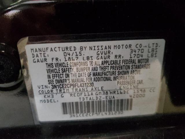 Photo 11 VIN: 3N1CE2CP9FL431230 - NISSAN VERSA 