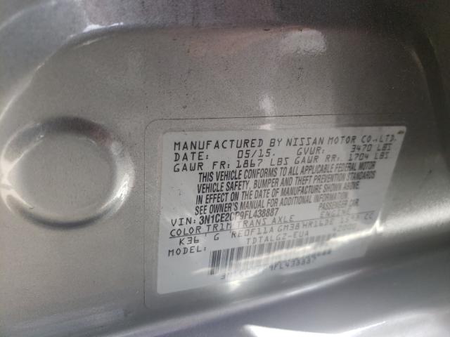 Photo 9 VIN: 3N1CE2CP9FL438887 - NISSAN VERSA NOTE 