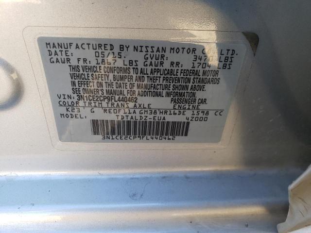 Photo 9 VIN: 3N1CE2CP9FL440462 - NISSAN VERSA NOTE 