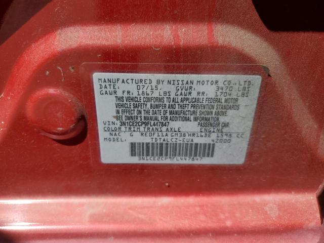 Photo 11 VIN: 3N1CE2CP9FL447847 - NISSAN VERSA NOTE 