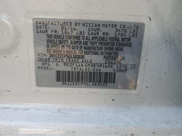 Photo 11 VIN: 3N1CE2CP9GL383035 - NISSAN VERSA NOTE 