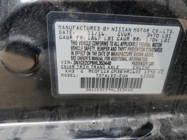 Photo 11 VIN: 3N1CE2CP9HL353440 - NISSAN VERSA NOTE 