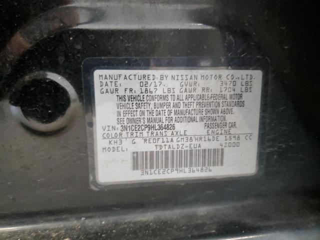 Photo 11 VIN: 3N1CE2CP9HL364826 - NISSAN VERSA NOTE 