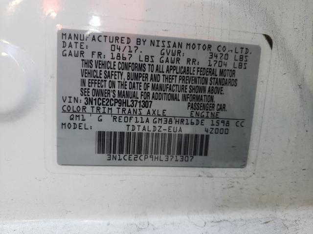 Photo 9 VIN: 3N1CE2CP9HL371307 - NISSAN VERSA NOTE 