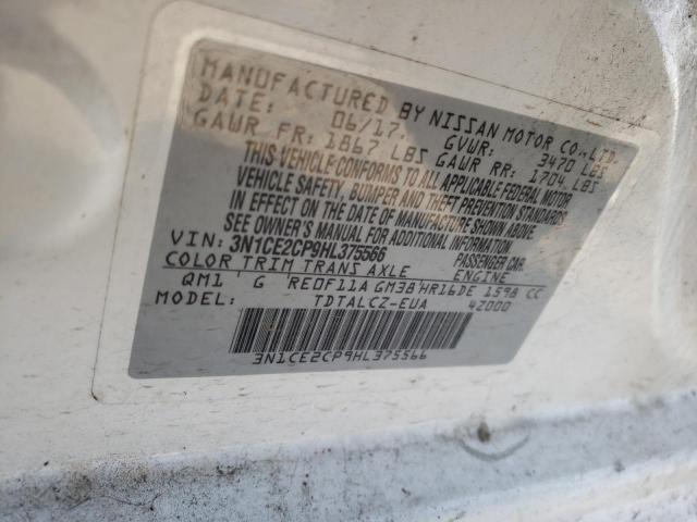 Photo 9 VIN: 3N1CE2CP9HL375566 - NISSAN VERSA NOTE 