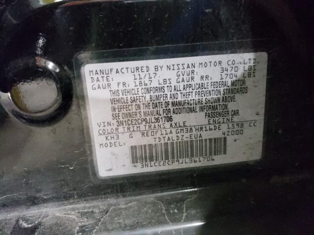 Photo 9 VIN: 3N1CE2CP9JL361706 - NISSAN VERSA NOTE 