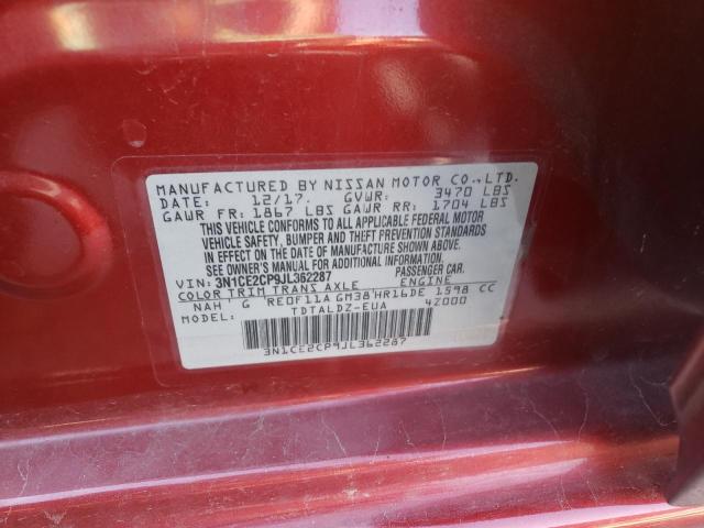 Photo 9 VIN: 3N1CE2CP9JL362287 - NISSAN VERSA NOTE 