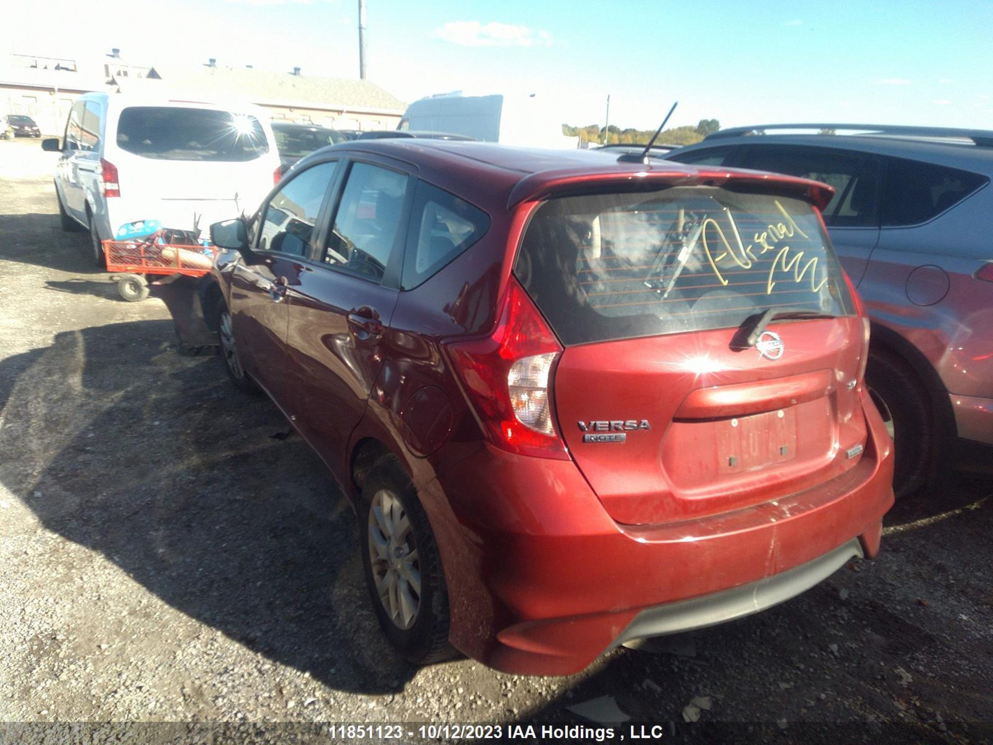 Photo 2 VIN: 3N1CE2CP9KL364106 - NISSAN VERSA 