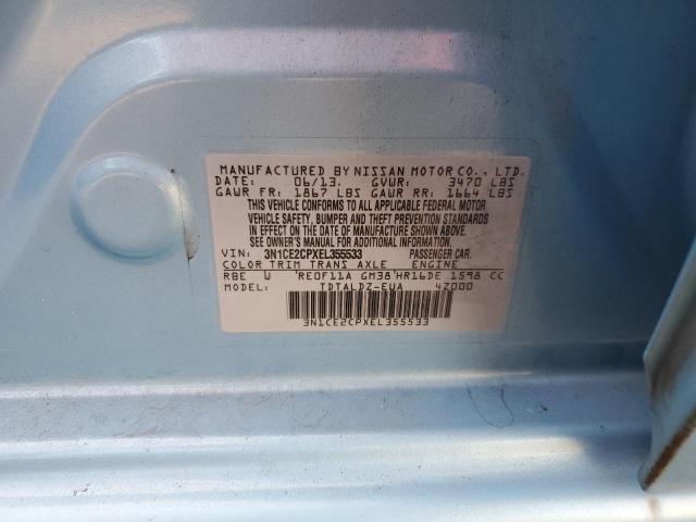 Photo 12 VIN: 3N1CE2CPXEL355533 - NISSAN VERSA NOTE 