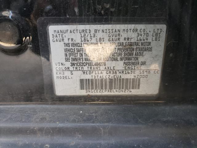 Photo 9 VIN: 3N1CE2CPXEL404276 - NISSAN VERSA 