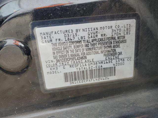 Photo 12 VIN: 3N1CE2CPXFL424626 - NISSAN VERSA NOTE 