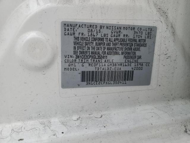 Photo 11 VIN: 3N1CE2CPXGL352411 - NISSAN VERSA NOTE 